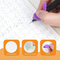 Set 4 cuadernos Mágicos Montessori+10REP