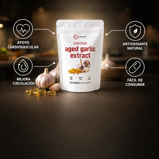 Capsulas De Ajo Envejecido